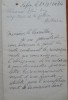 Scrisoare diplomatica in franceza, Sofia, Bulgaria; Legatia turca Ankara, 1934