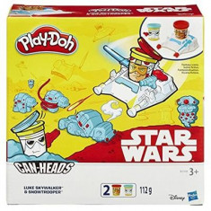 Jucarie Play-Doh Star Wars Can-Heads Luke Skywalker And Snowtrooper Play Set foto