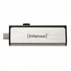Stick USB 2.0 Intenso Mobile Line 16GB Argintiu foto