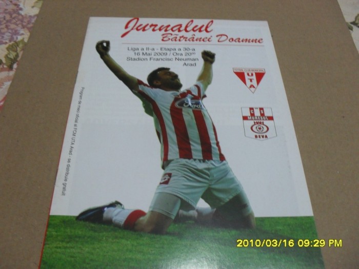 program UTA - Muresul Deva