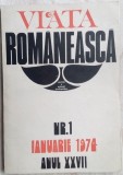 Cumpara ieftin VIATA ROMANEASCA,1/1974(NR. SPECIAL S.F./SCIENCE FICTION+Florenta Albu/Escher+)