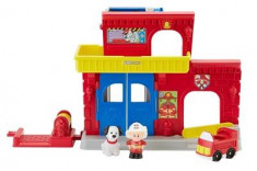 Jucarie Fisher Price Little People Fire Station foto