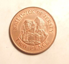 JERSEY 2 PENCE 1992 UNC foto