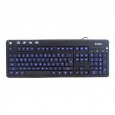 Tastatura Iluminata A4Tech KD-126-1 black foto