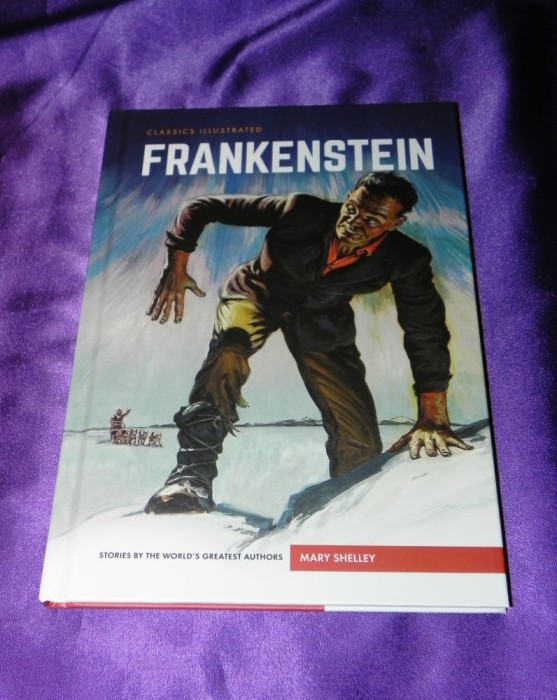 Frankenstein - Mary Shelley benzi desenate engleza classics illustrated (f0618 foto mare Frankenstein - Mary Shelley benzi desenate engleza classics illustrated (f0618 foto mare