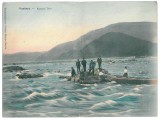 3738 - ORSOVA, Danube Kazan, Romania - Double old postcard - used - 1907, Circulata, Printata