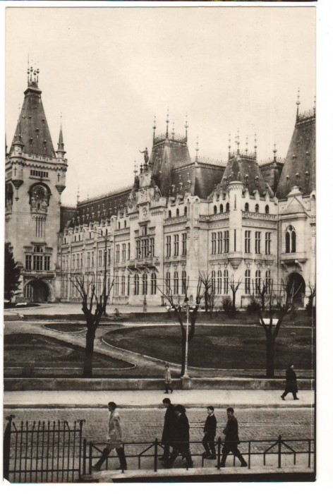CPI (B8100) CARTE POSTALA - IASI. PALATUL CULTURII