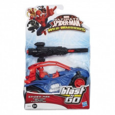 Blast n Go, Spider-Man cu vehicul Spider Racer foto