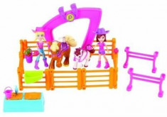 Jucarie Polly Pocket Horsing Around Doll Set foto