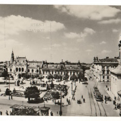 CPI (B8095) CARTE POSTALA - ORADEA. PIATA VICTORIEI