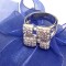 Inel - Placat cu aur 18K si Swarovski- marimea 9,19mm/60mm