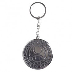 Breloc Mario Kart Metal Round Keychain foto