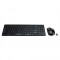 Set tastatura si mouse optic wireless, USB, DPI reglabil, Esperanza Liberty