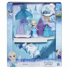 Jucarie Set de joaca Castelul de gheata Elsa Snap Ins Little Kindom B5197 Hasbro foto