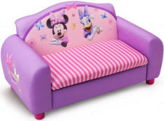 Canapea si cutie depozitare jucarii Disney Minnie Mouse foto