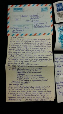 URSS - TIMBRE VECHI PRIMITE DIN URSS CU OPIS FACTURA SI CORESPONDENTA - 3 COLITE foto