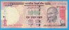 (2) BANCNOTA INDIA - 1000 RUPEES 2007, VALOARE NOMINALA MARE