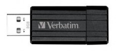Stick USB 2.0 Verbatim Store &amp;#039;n&amp;#039; Go Pinstripe 8 GB Negru foto