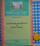 Geometrie descriptiva si desen tehnic Manole Runcan