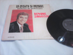 DISC VINIL BENONE SINULESCU-CANTECE DE PETRECERE LA CASUTA CU PRIDVOR EPE 01566 foto