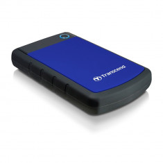 HDD Extern Transcend StoreJet 25H3 2.5&amp;quot;&amp;quot; USB 3.0 1TB Negru - Albastru foto