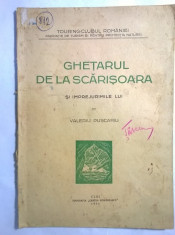 Valeriu Puscariu - Ghetarul de la Scarisoara si imprejurimile lui {1934} foto