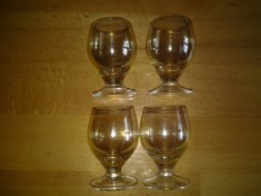 Set 4 Pahare sticla aperitiv 5 cm