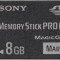 Card memorie- pro duo -memory stick produo-8gb- pentru psp- camere foto -video