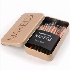 Set 12 pensule Naked 3 Urban Decay pentru machiaj profesional foto