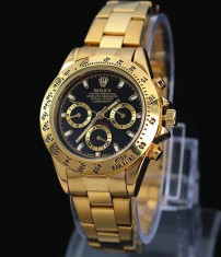 CEAS ROLEX DAYTONA OYSTER PERPETUAL GOLD&amp;amp;BLACK-SUPERB-PRET IMBATABIL-CALITATEA 1 foto