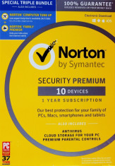 Norton Security Premium - 10 Devices (COD ACTIVARE Official Website) foto