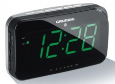 Radio cu ceas Grundig Sonoclock 490 Negru - Argintiu foto