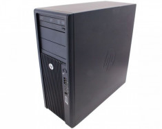 Statie Grafica HP Z210, Intel Xeon E3-1240, 3.3 Ghz, 8Gb DDR3, 750Gb HDD, DVD-ROM foto