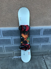 Placa snowboard BURTON PROGRESSION 152cm cu legaturi burton foto