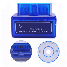 Tester Interfata diagnoza auto bluetooth ELM 327 v2.1 mini OBD II OBD 2 Torque foto