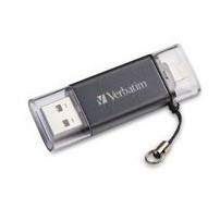 Verbatim 64GB iStore `n? Go Dual 64Giga Bites USB 3.0/Lightning Gri memorii flash USB foto