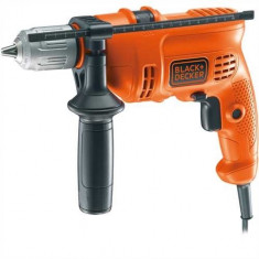 Masina de gaurit cu percutie Black&amp;amp;Decker KR504CRE, 500W, 3.7 Nm, 2800 R.P.M. foto