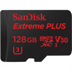 Sandisk SDSQXWG-128G-GN6MA 128Giga Bites MicroSDXC UHS-I Class 10 memorii flash foto