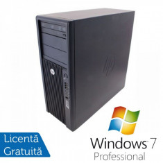 Statie Grafica HP Z210, Intel Xeon E3-1240, 3.3 Ghz, 8Gb DDR3, 750Gb HDD, DVD-ROM + Windows 7 Professional foto