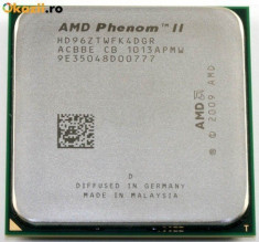 Procesor Quad Core Am3 AMD Phenom II X4 960T 3.4GHZ Turbo 8MB 95W HD96ZTWFK4DGR foto