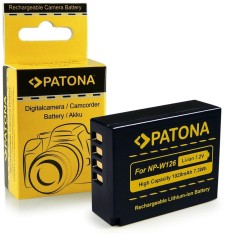 Acumulator pt Fuji NP-W126, HS33 EXR, Finepix -Pro 1, HS30 EXR, marca Patona,