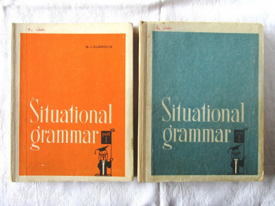 &amp;quot;SITUATIONAL GRAMMAR&amp;quot;, Vol. I+II, M. I. Dubrovin, 1978 foto