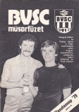 Brosura sport prezentare(1979) clubul BVSC din UNGARIA