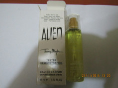 NOU!TESTER 45 ML-ALIEN -SUPER PRET,SUPER CALITATE! foto