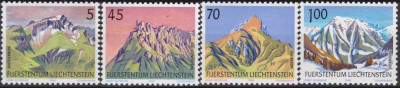 Lichtenstein 1990 - Peisaje montane,cat.nr.934-7 neuzat,perfecta stare(z) foto