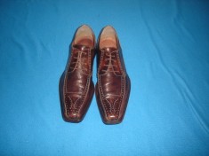 PANTOFI DE LUX DAVE MAYER DE PIELE ORIGINALI foto