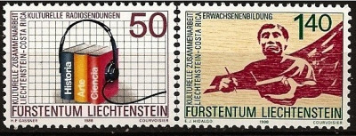 Lichtenstein 1988 - Solidaritate ,cat.nr.886-7 neuzat,perfecta stare(z) foto