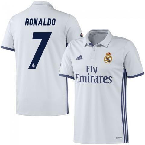 Tricou fotbal REAL MADRID,model 2016-2017,nr 7 RONALDO | arhiva Okazii.ro
