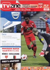 Program meci fotbal NIMES - BOULOGNE (campionatul Frantei) 29.01.2011