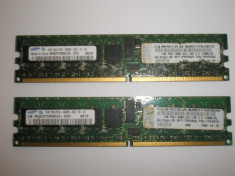 Memorie ram server workstation 1Gb Samsung PC2-3200R DDR2 ECC 400Mhz foto